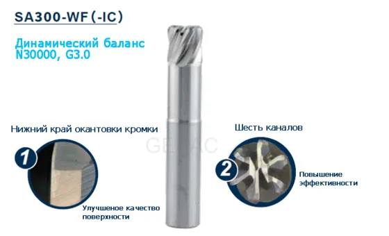 Высокоскоростная обработка алюминиевых сплавов концевыми фрезами