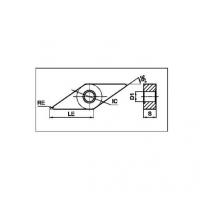 VNMG160404-QM-GP91TM Пластина для точения GESAC